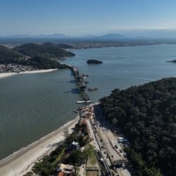 Ponte de Guaratuba recebe prêmio de melhor obra rodoviária do país na categoria