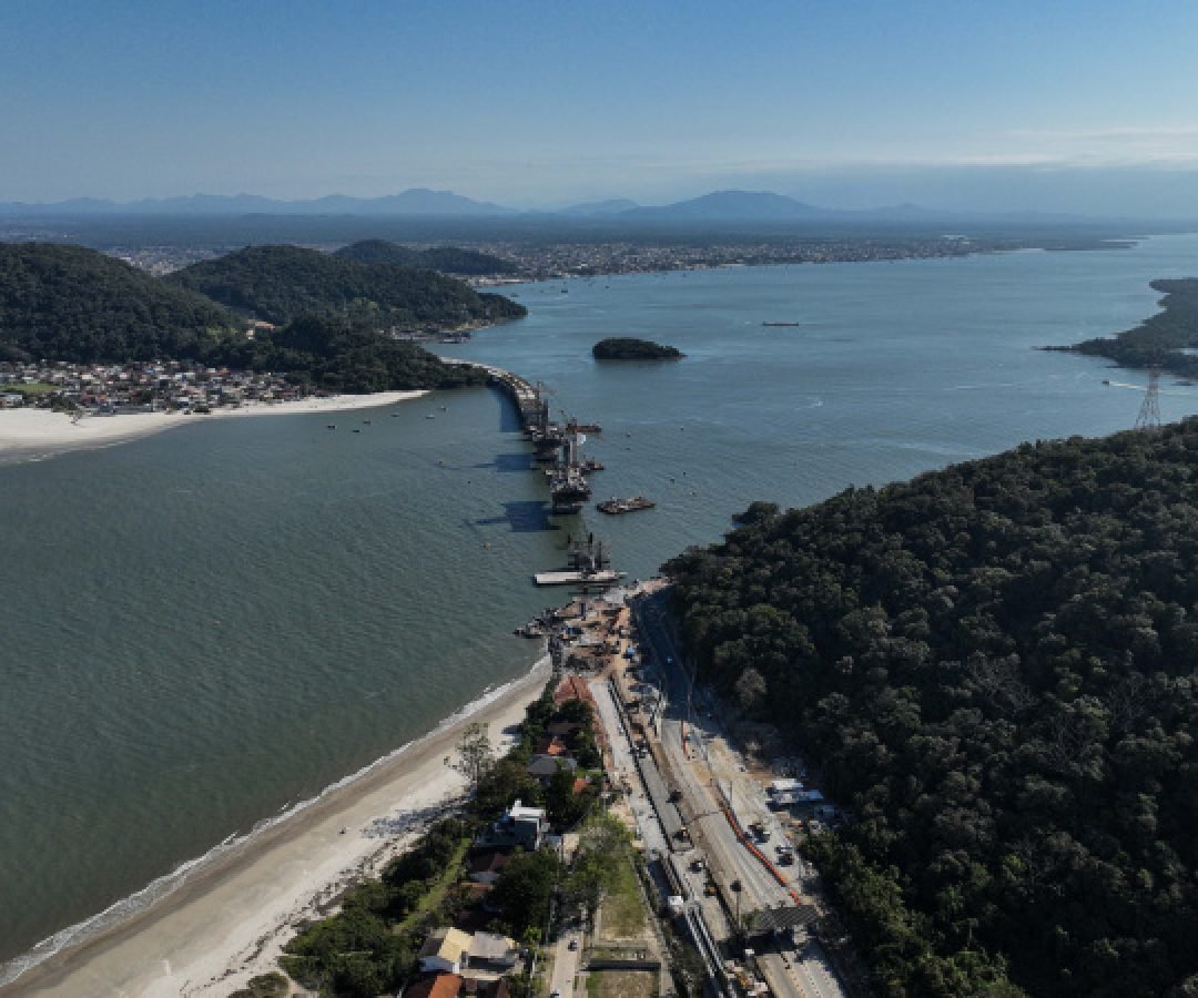 Ponte de Guaratuba recebe prêmio de melhor obra rodoviária do país na categoria
