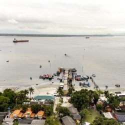 Luxo no mar: Porto de Paranaguá recebe cruzeiro Silver Whisper pela primeira vez