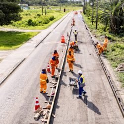 Antonina: Portos do Paraná inicia pavimentação em concreto da Av. Conde Matarazzo