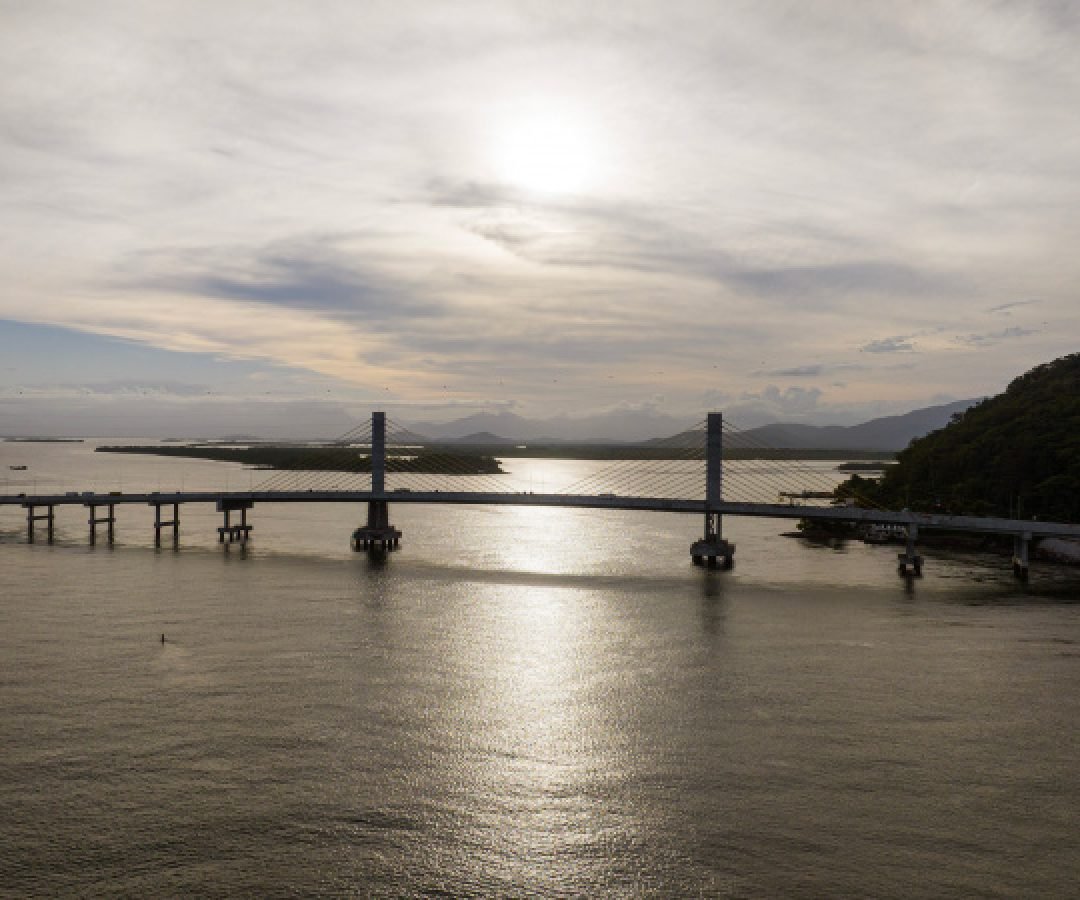 Ponte de Guaratuba combina execução rápida com tecnologia de concreto autoadensável