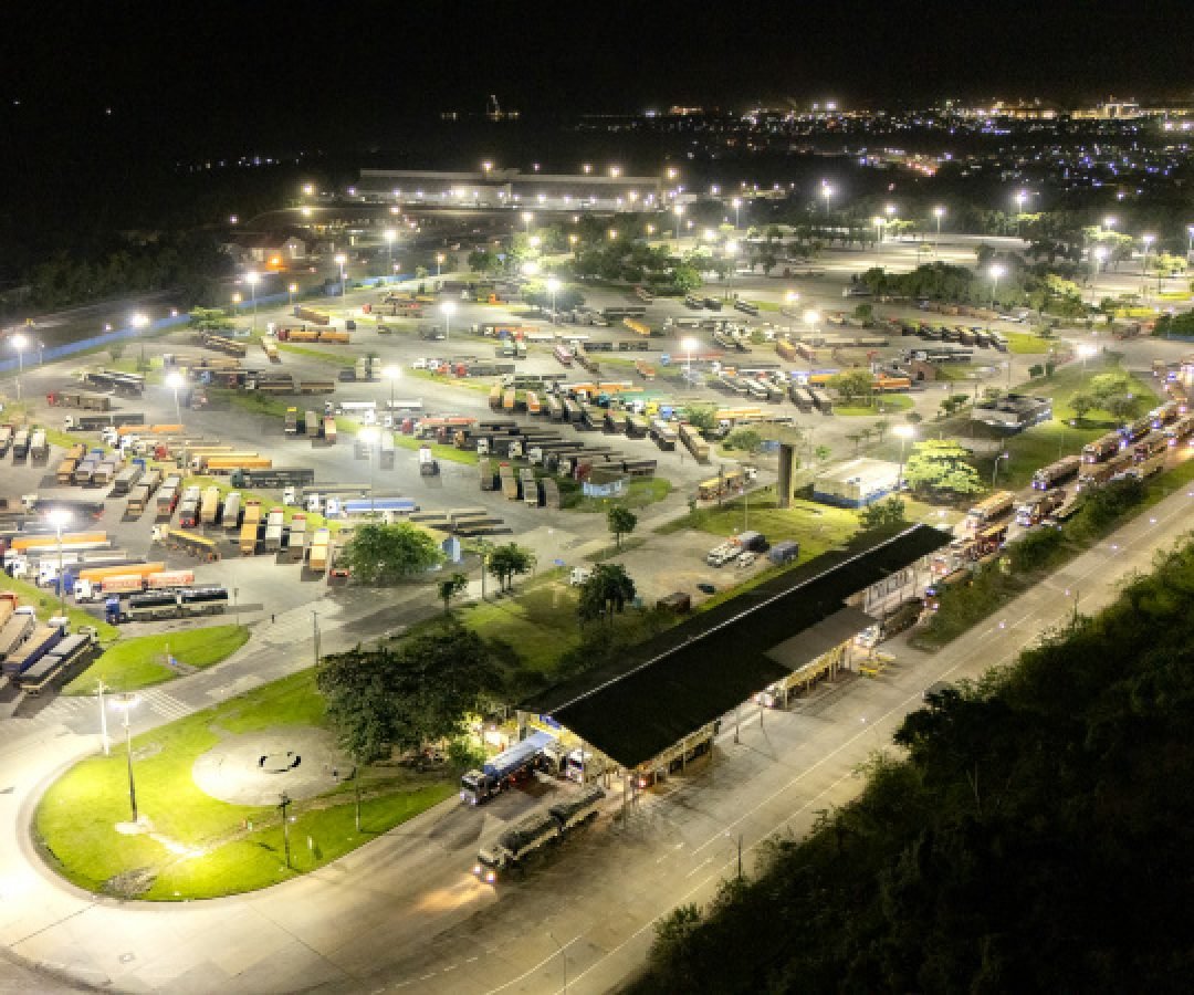 Portos do Paraná moderniza iluminação do Pátio de Triagem com aporte de R$ 7,7 milhões