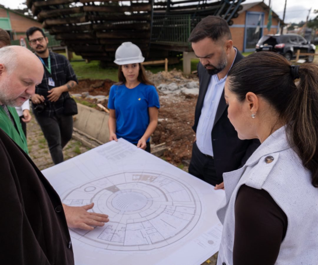 Em Pinhais, avançam as obras do planetário mais moderno da América Latina