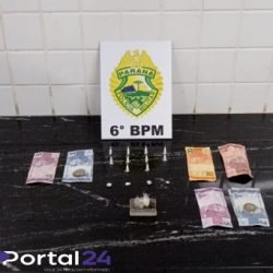 Duas pessoas são presas por tráfico de drogas durante ação do CHOQUE em Cascavel