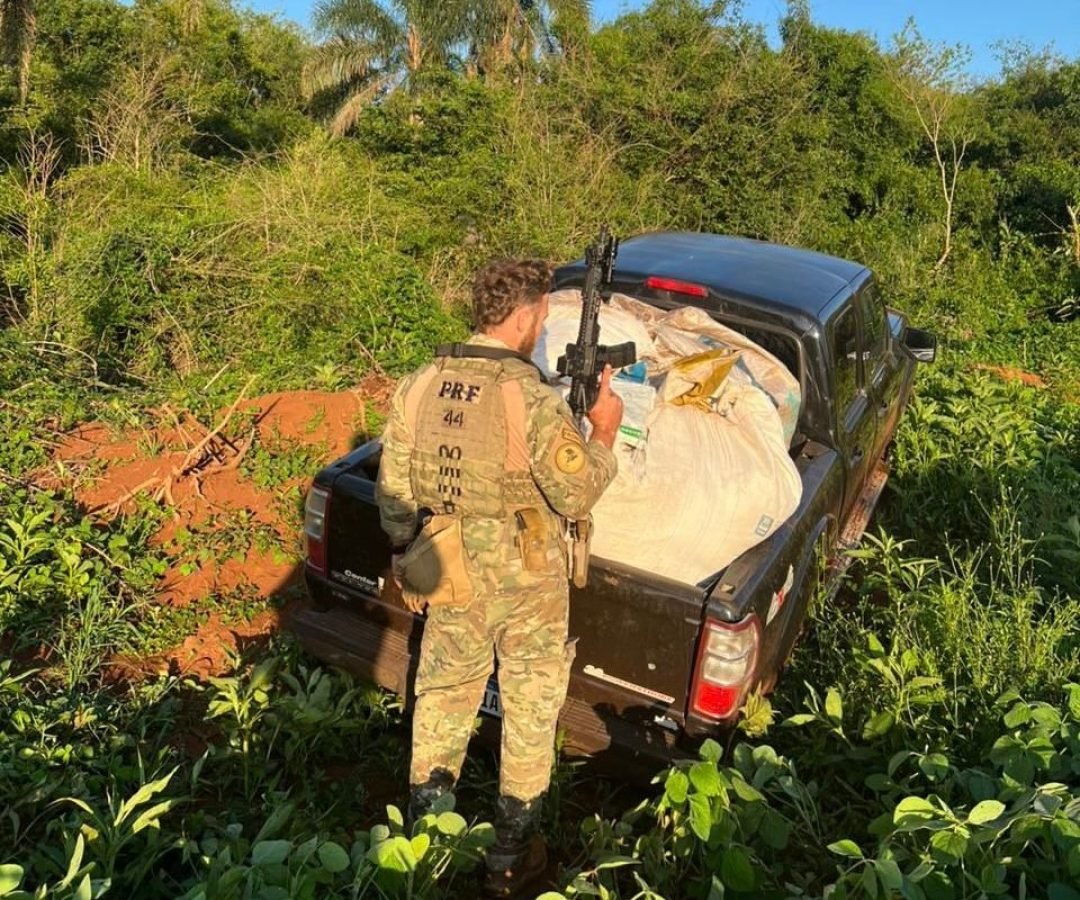 PRF apreende uma tonelada de agrotóxicos contrabandeados no Oeste do Paraná