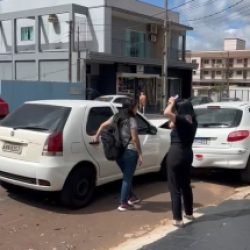 Engavetamento com três carros é registrado no centro de Cascavel