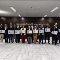 Entidades, empresa e profissionais recebem homenagens da Câmara