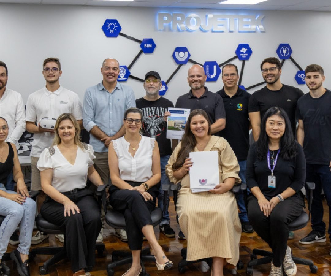 Projetek da Unioeste entrega projeto arquitetônico de escola municipal para Cafelândia