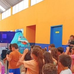 Com jogos e personagens, Estação Sanepar já ensinou 310 mil estudantes a proteger rios