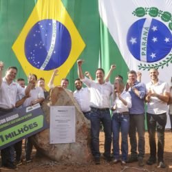 Fim da balsa: Ratinho Junior lança obra da ponte entre Japurá e São Carlos do Ivaí