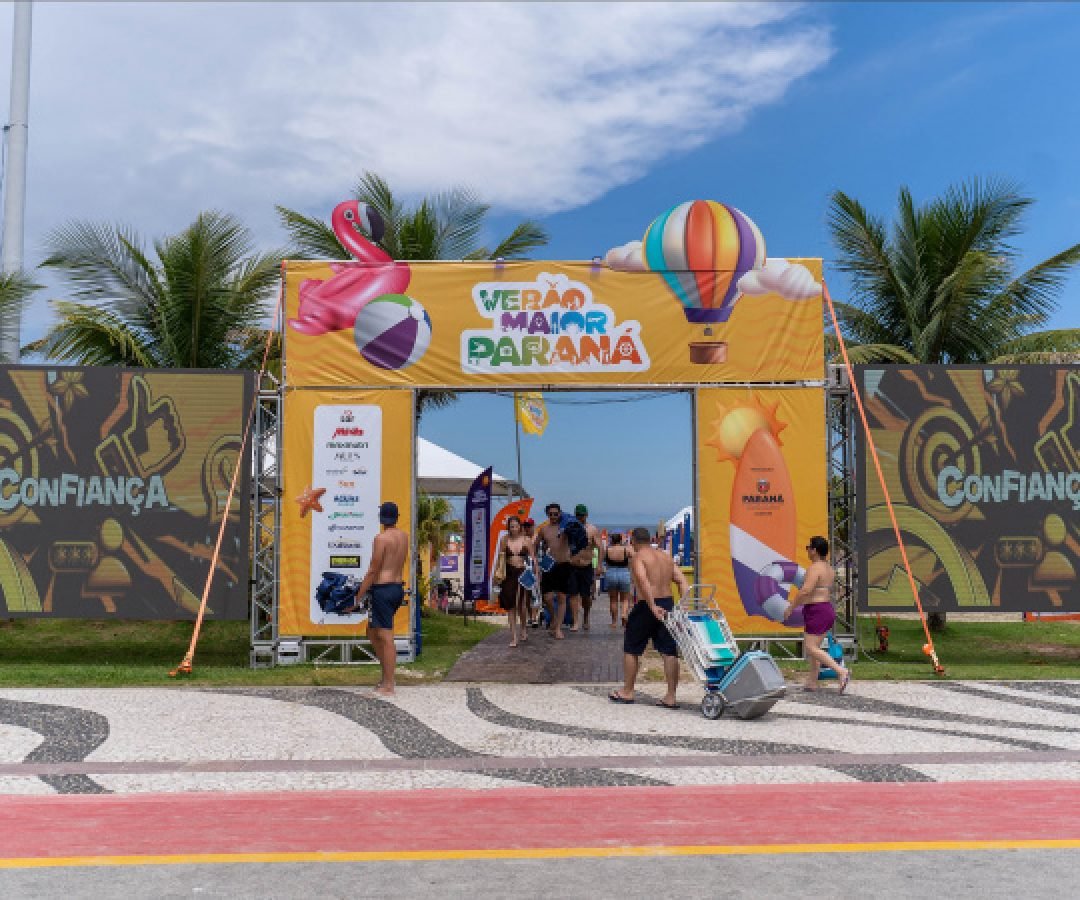Postos fixos do Verão Maior Paraná registram mais de 120 mil atendimentos em dois dias 