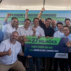 Estado investirá R$ 27,8 milhões na construção de ponte entre Jardim Alegre e Grandes Rios
