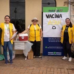 Professores e estudantes da Unicentro reforçam vacinação em Rio Bonito do Iguaçu