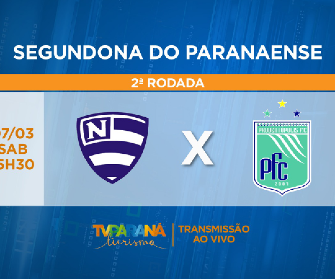 Campeonato Paranaense: TV Paraná Turismo transmite Nacional x Prudentópolis sábado