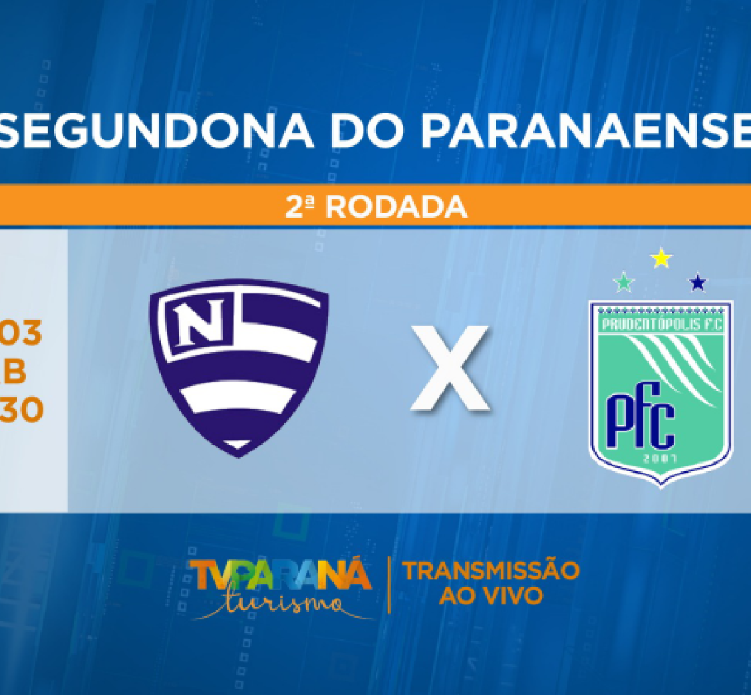 Campeonato Paranaense: TV Paraná Turismo transmite Nacional x Prudentópolis sábado
