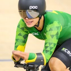 Sabrina Custódia voltou a brilhar no Mundial de ciclismo de pista