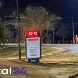 Geada marca amanhecer gelado com 0°C em Cascavel