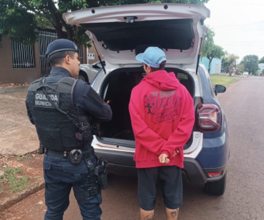 GM prende homem no bairro Brasíia