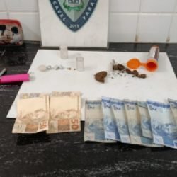 GM prende homem por tráfico em Cascavel