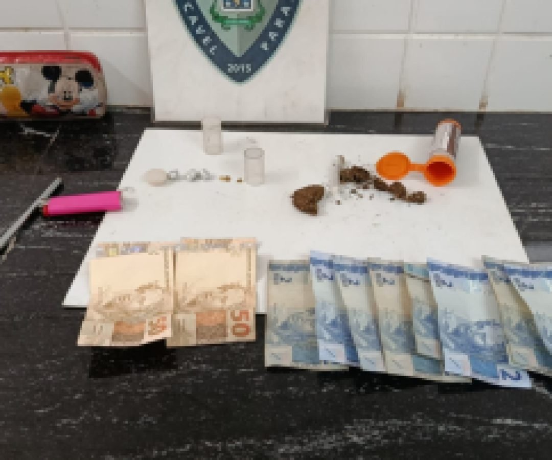 GM prende homem por tráfico em Cascavel