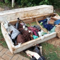 GM retira moradores de rua que montaram 'barraco' no Melissa