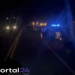 Grave acidente na BR-277 deixa dois mortos e um ferido em estado crítico