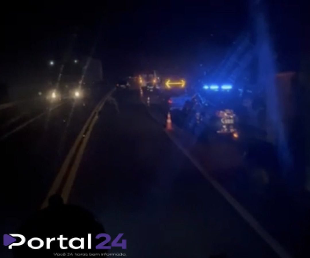 Grave acidente na BR-277 deixa dois mortos e um ferido em estado crítico
