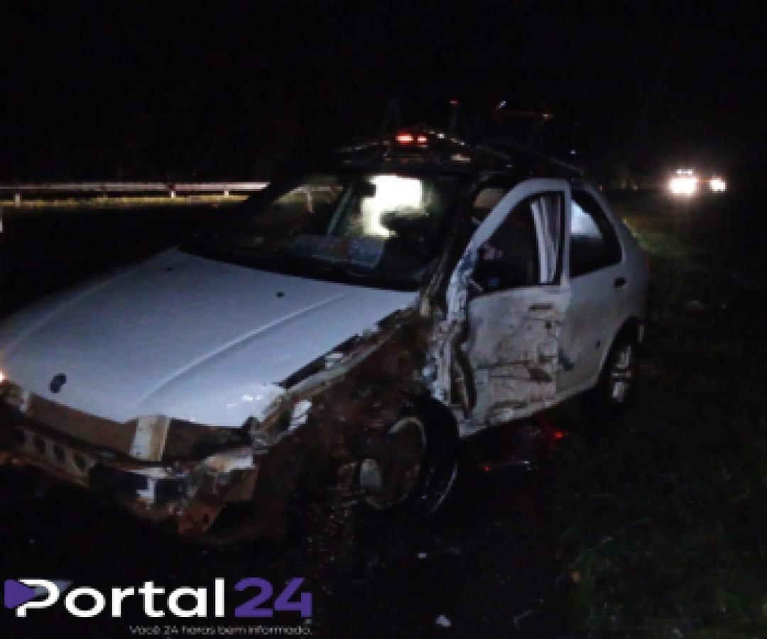 Grave acidente na BR-277 em Guaraniaçu deixa um motorista morto