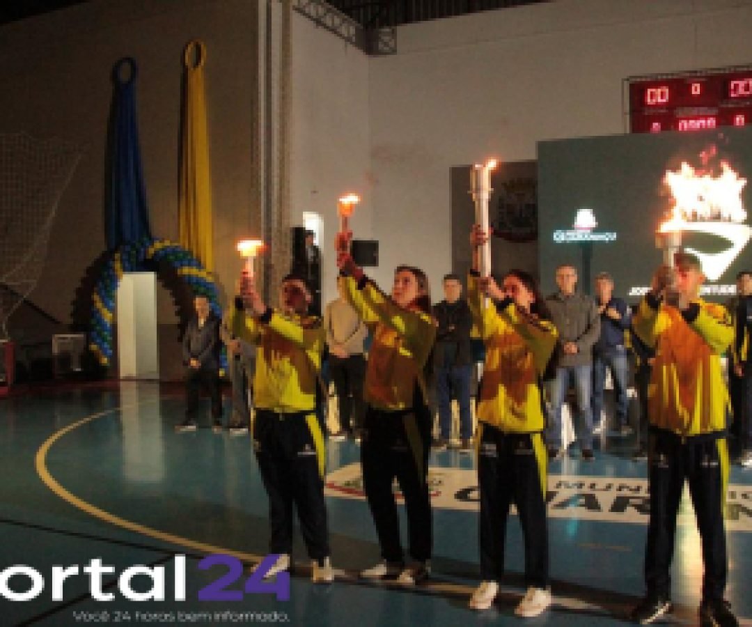 Guaraniaçu vira palco do esporte regional com abertura dos Jogos da Juventude