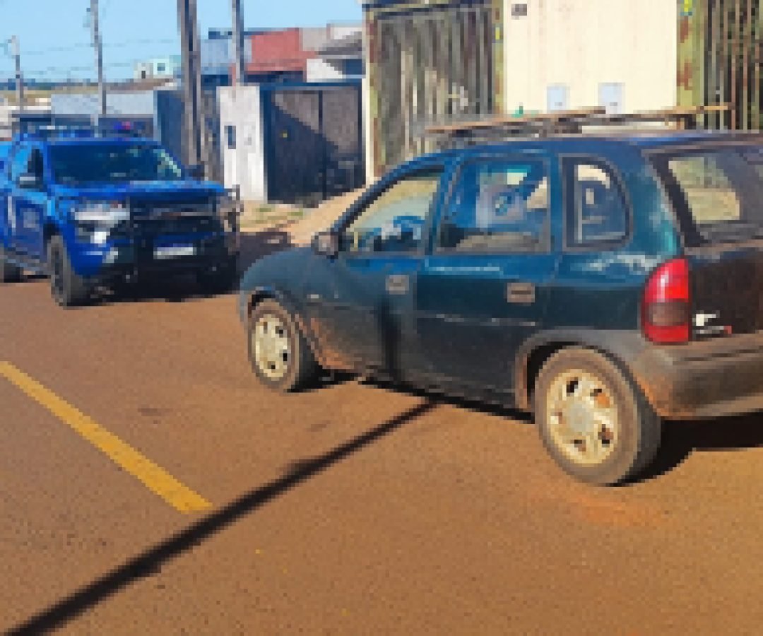 Guarda Municipal recupera Corsa furtado em Cascavel