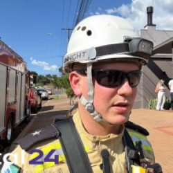 Homem de 61 anos sofre fratura após queda durante manutenção em caixa d’água em Cascavel