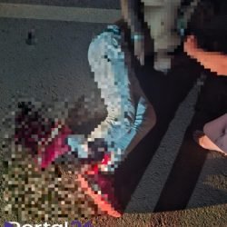 Homem é atropelado na PRC-467, na alça de acesso à Avenida Barão do Rio Branco, em Cascavel