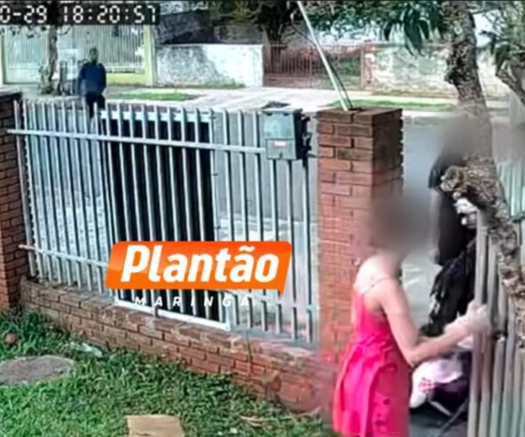 Homem é preso após mostrar partes íntimas para mulher e crianças em Maringá