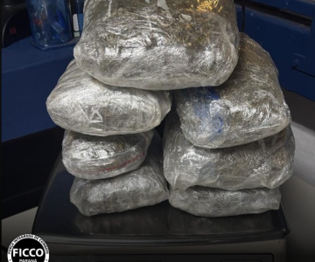 Homem é preso com 2 kg de capulho durante viagem de aplicativo em Guarapuava