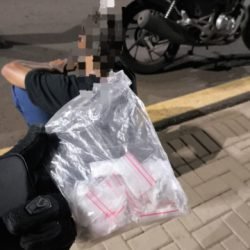 Homem é preso com 38 buchas de cocaína durante Operação Lei Seca em Cascavel