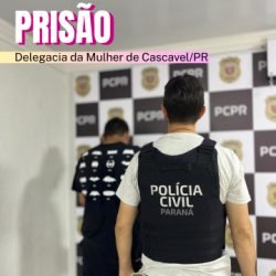 Homem é preso em flagrante por ameaçar ex-namorada em Cascavel
