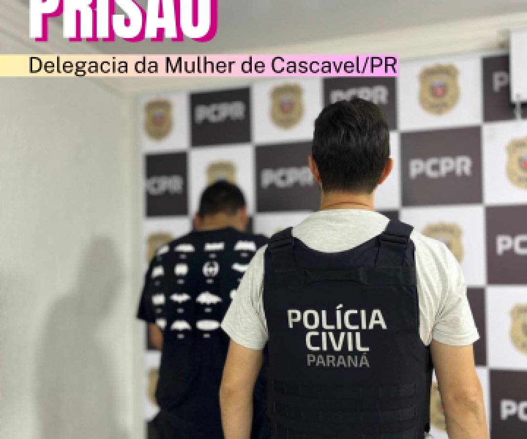 Homem é preso em flagrante por ameaçar ex-namorada em Cascavel