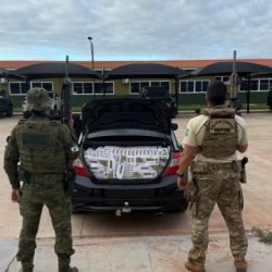 Homem é preso em Terra Roxa com carro carregado de cigarros contrabandeados
