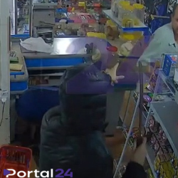 Homem encapuzado tenta assaltar mercadinho em Laranjeiras do Sul, mas foge sem levar dinheiro