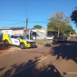 Homem fica ferido após fugir sobre telhados na região norte de Cascavel