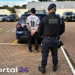 Homem procurado por tráfico de drogas é preso pela Guarda Municipal em Cascavel