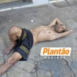 Horas após ser solto, homem sofre descarga elétrica e cai de marquise durante tentativa de furto em Maringá
