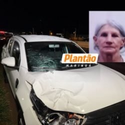 Idosa de 76 anos morre após ser atropelada em Maringá