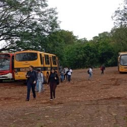 Com frota reforçada, escolas de Rio Bonito do Iguaçu retomam funcionamento após danos estruturais