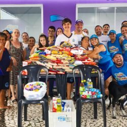 Arena Gamer do Verão Maior Paraná entrega 350 quilos de alimentos à Apae de Matinhos