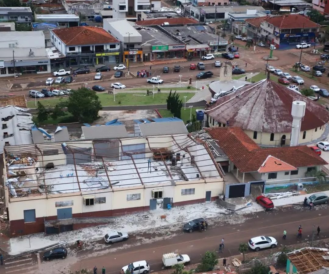 Governo trabalha para liberar FGTS de atingidos por tornado em Rio Bonito do Iguaçu
