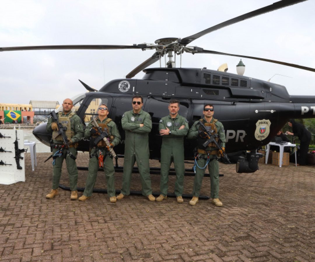 Com 18 aeronaves, forças de segurança têm frota inédita à disposição para qualquer missão