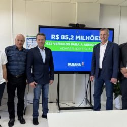 Governo do Paraná homologa aquisição de 622 veículos para o Sistema Estadual da Agricultura