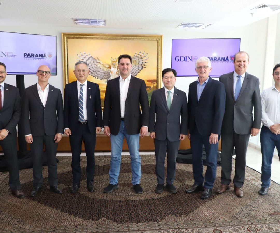 Koarean Valley: Ratinho Junior recebe comitiva que vai instalar centro de inovação em Ivaiporã