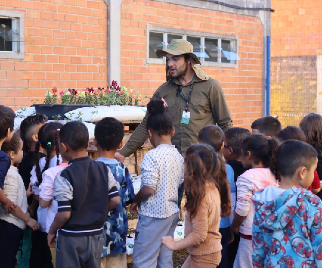 Centro de Educação Infantil de Curitiba ganha horta em ação da Ceasa Paraná